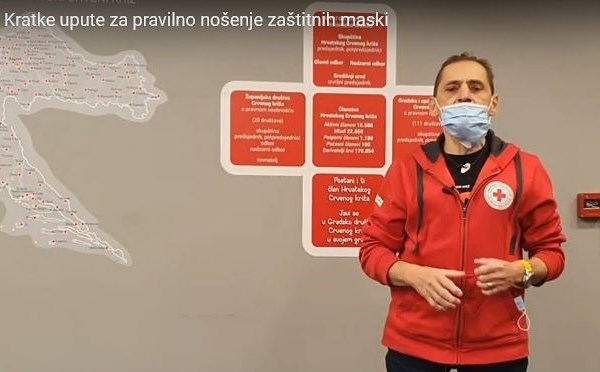 #DAcinjenicamaNEstrahu: Zaštitne maske moraju se nositi preko nosa!